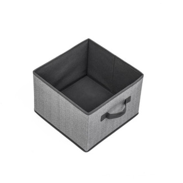 Clothes Organizer Bins with Handle Eco-friendly Cube Box